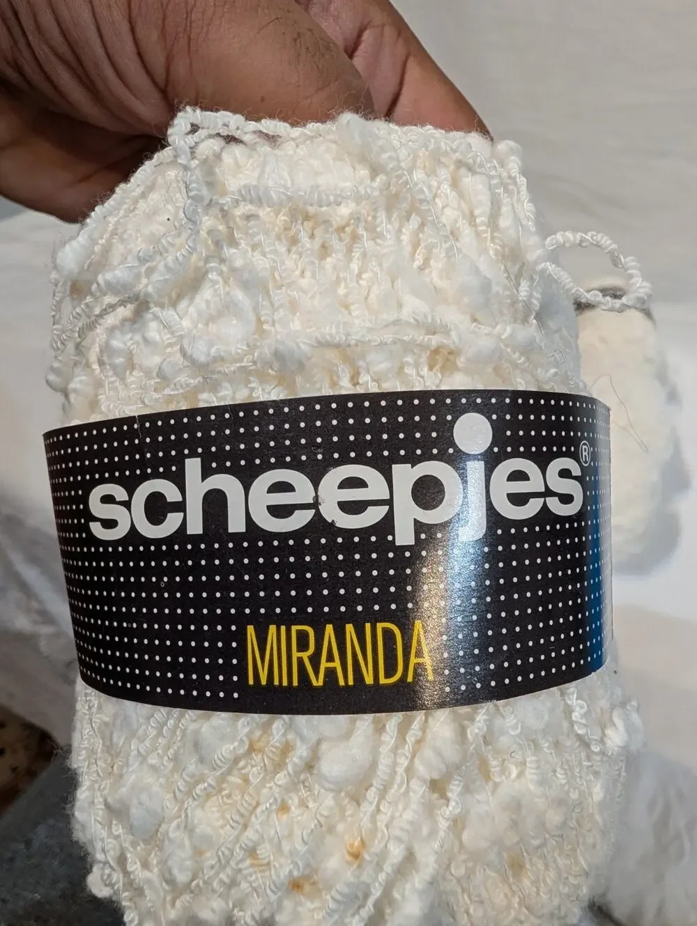 5 NEW 72% Cotton 28% Acrylic Yarn Scheepjes Miranda 50g